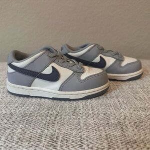 Nike Dunks in Gray and White Sneakers